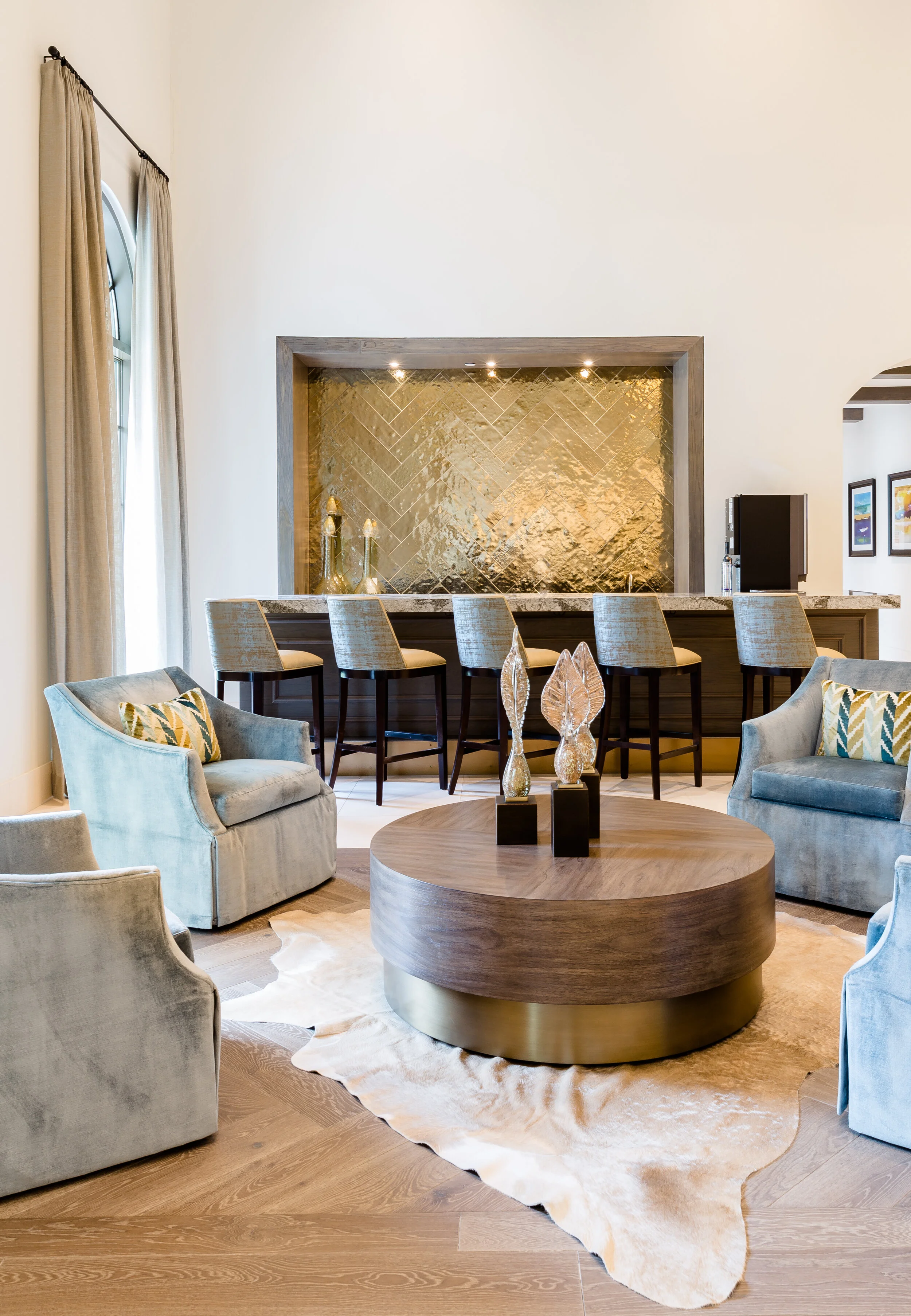 Flower Mound Lakeside Tower Lobby Bar