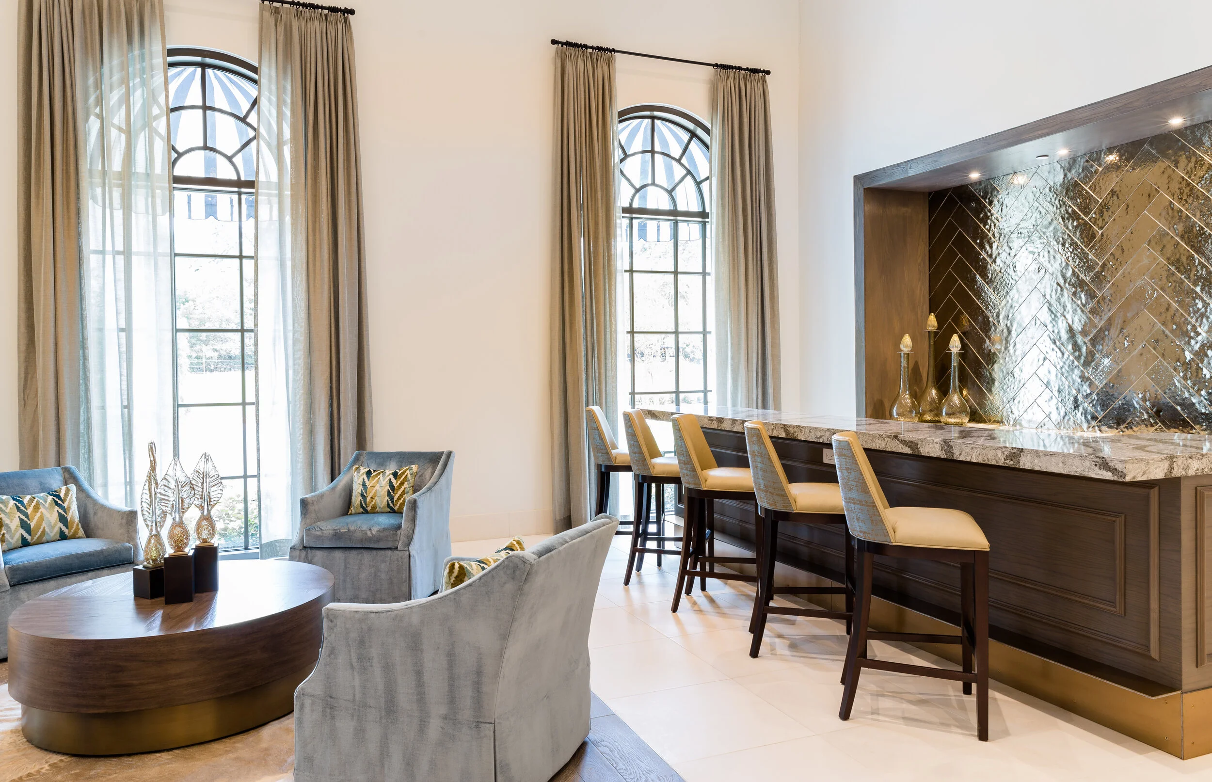 Flower Mound Lakeside Tower Lobby Bar