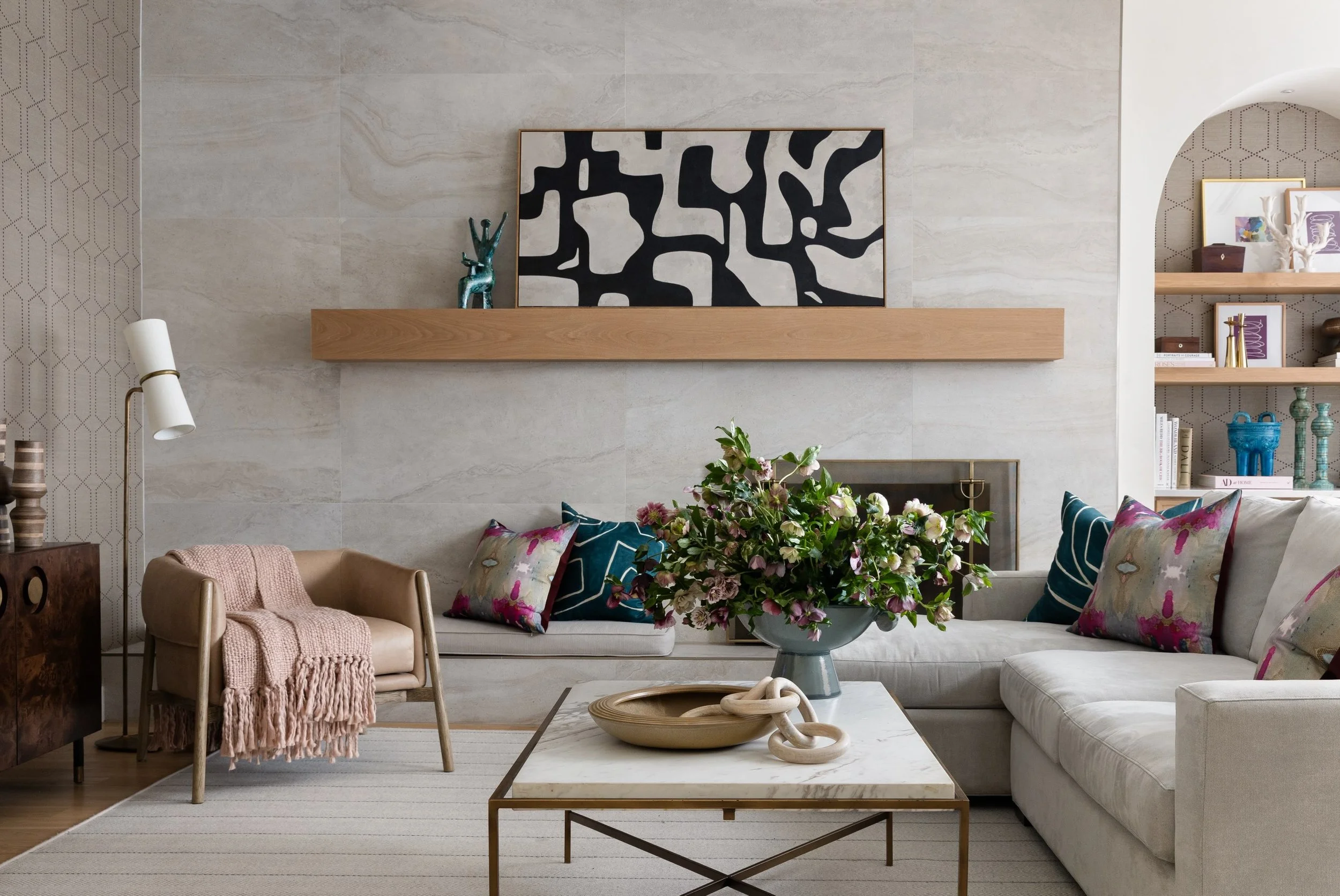 In process: updating my website portfolio. What a task. I have, however, realized the amount of beautiful spaces not yet shared with you all here. These three included. @laurenreynoldsdesign always inspires me with her color on color, pattern on patt