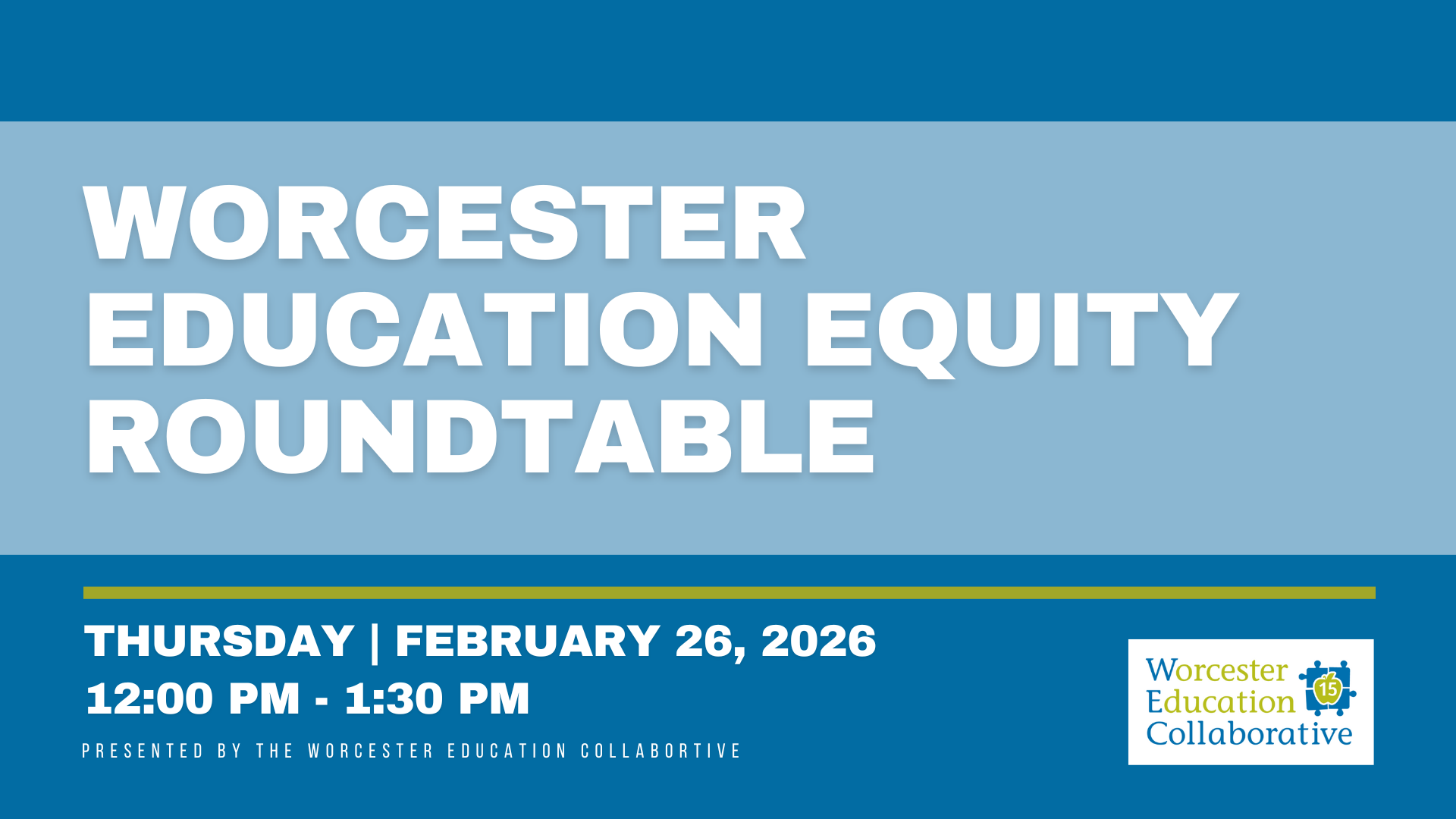 Worcester Education Equity Roundtable