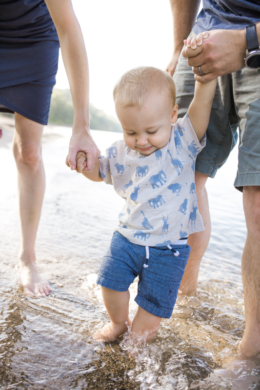 Beach outing | Chicago North Shore Family Photography