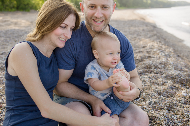 Beach outing | Chicago North Shore Family Photography