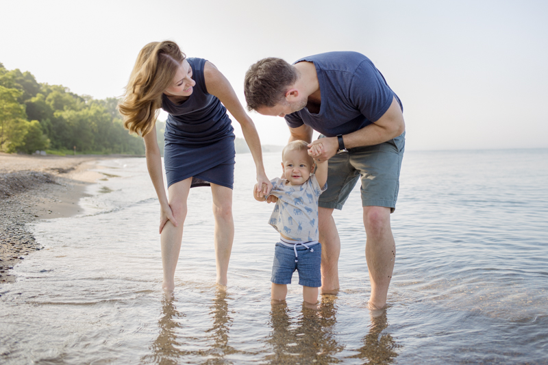 Beach outing | Chicago North Shore Family Photography