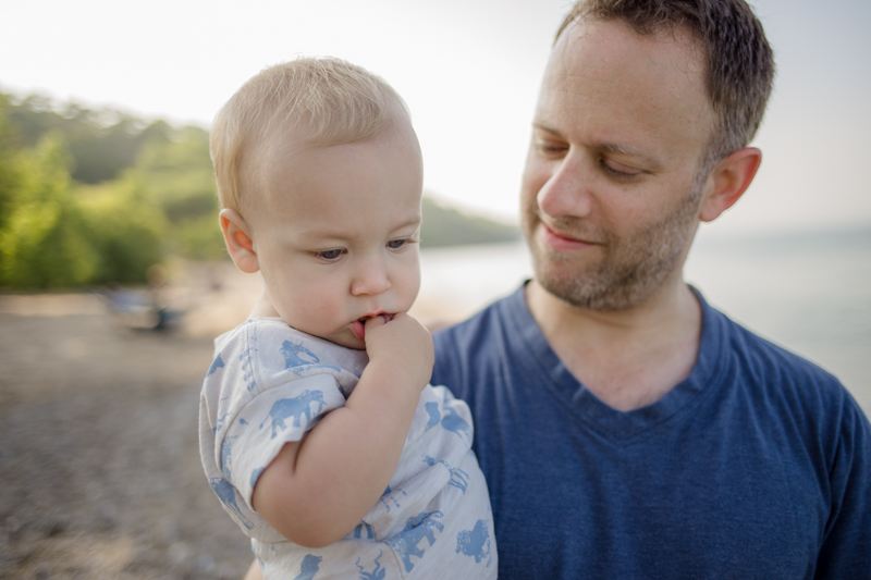 Beach outing | Chicago North Shore Family Photography