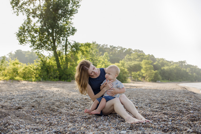 Beach outing | Chicago North Shore Family Photography