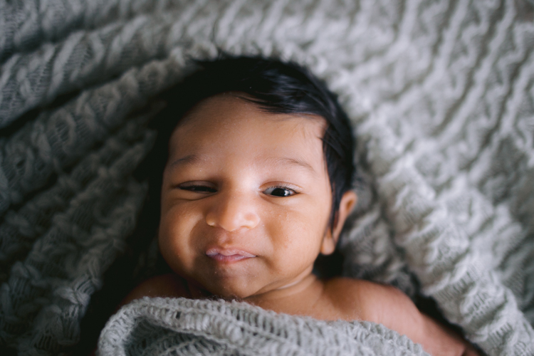 Sweetest Smile | Chicago Newborn Photography