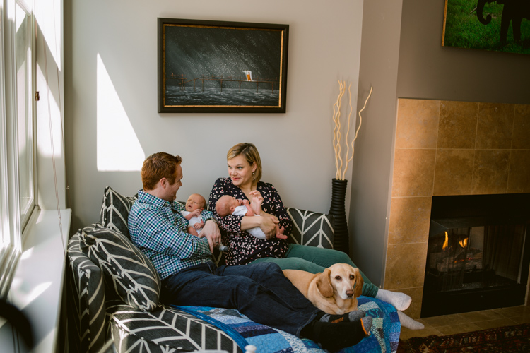 Twice the Joy | Chicago Newborn Photography