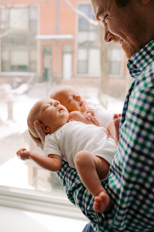 Twice the Joy | Chicago Newborn Photography