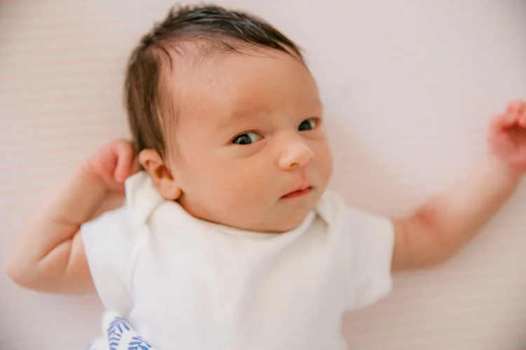 In Home Lifestyle Session | Chicago Newborn Photographer