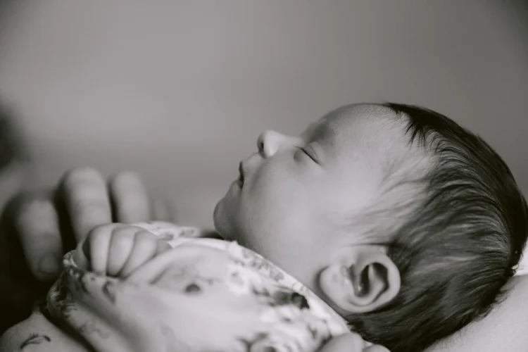 In Home Lifestyle Session | Chicago Newborn Photographer