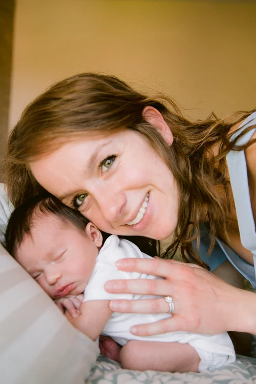 In Home Lifestyle Session | Chicago Newborn Photographer