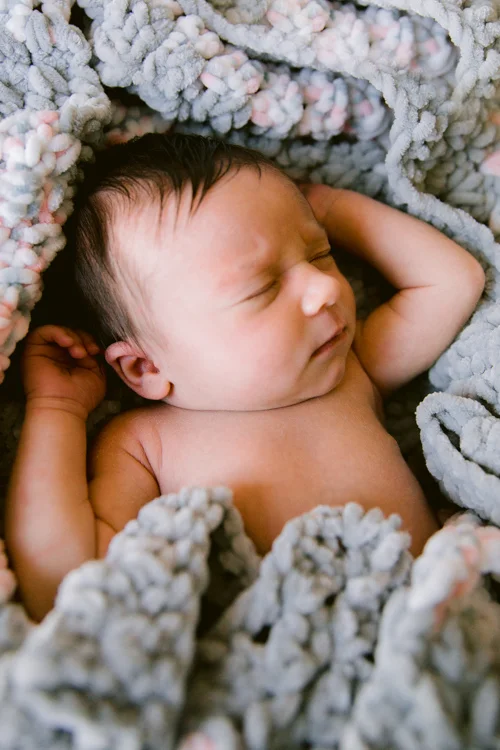 In Home Lifestyle Session | Chicago Newborn Photographer