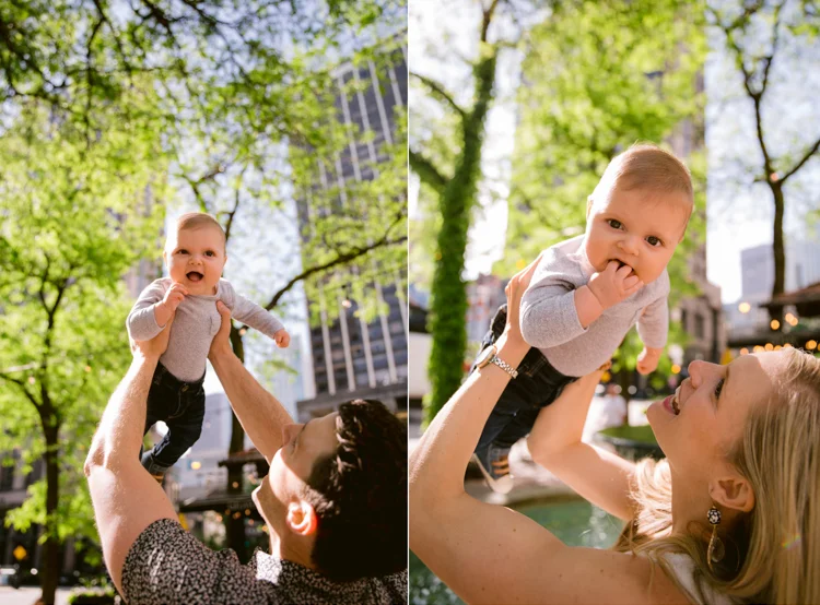 Family Portraits With a View | Chicago Family Photography