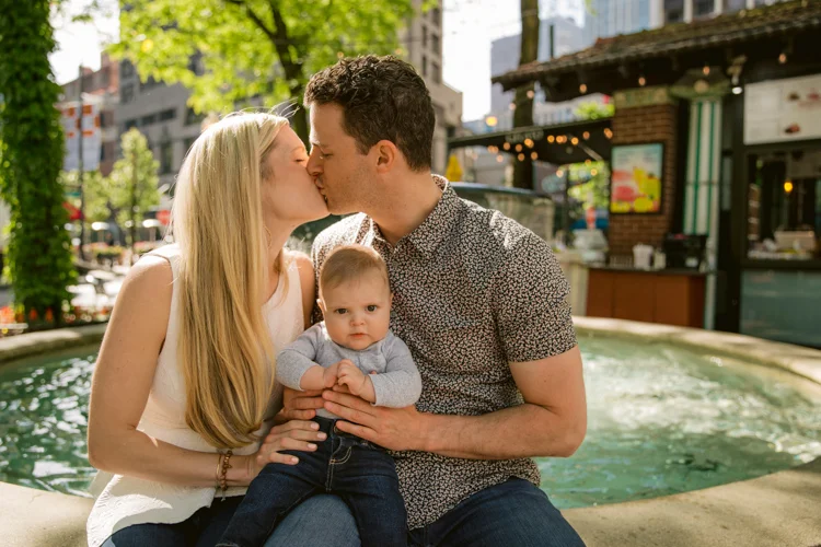 Family Portraits With a View | Chicago Family Photography