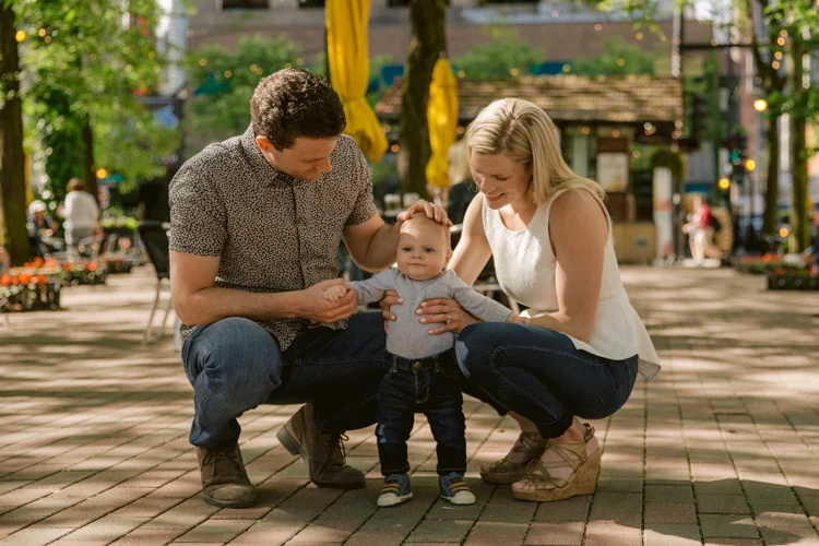 Family Portraits With a View | Chicago Family Photography