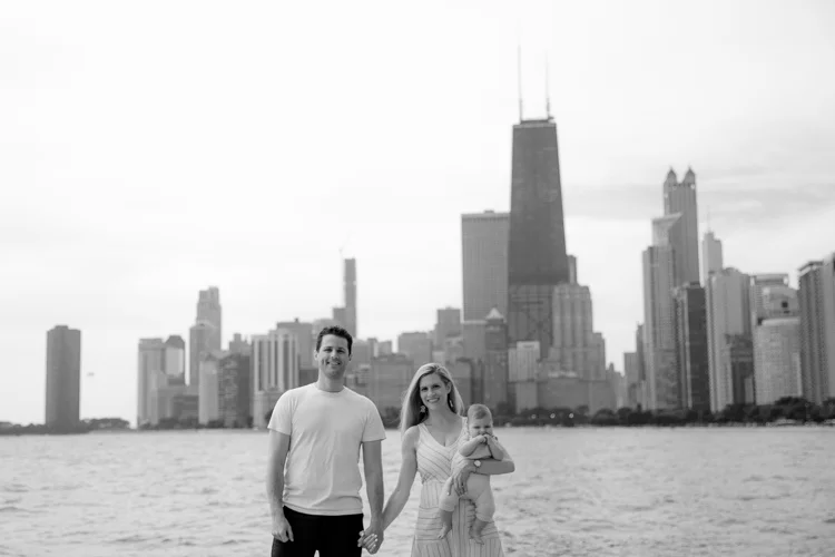 Family Portraits With a View | Chicago Family Photography