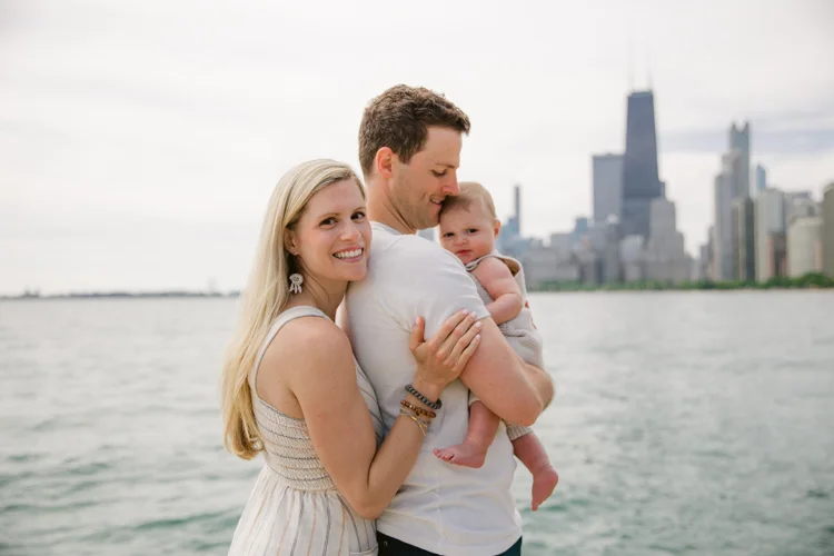Family Portraits With a View | Chicago Family Photography
