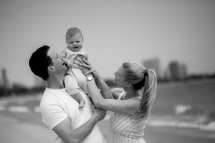 Family Portraits With a View | Chicago Family Photography