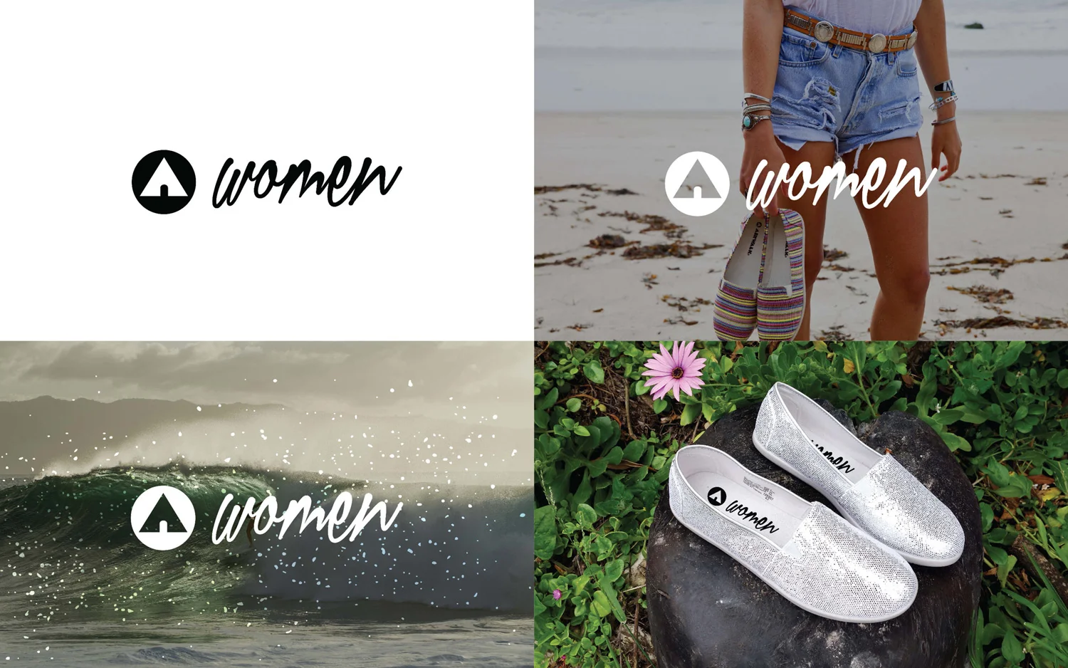 Airwalk Women logo and brand application examples