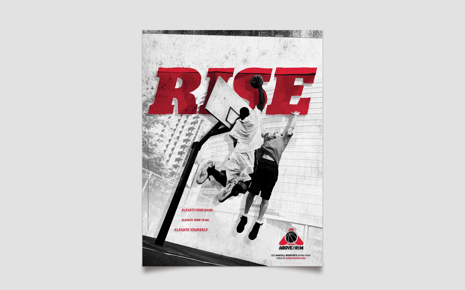 Rise: print ad