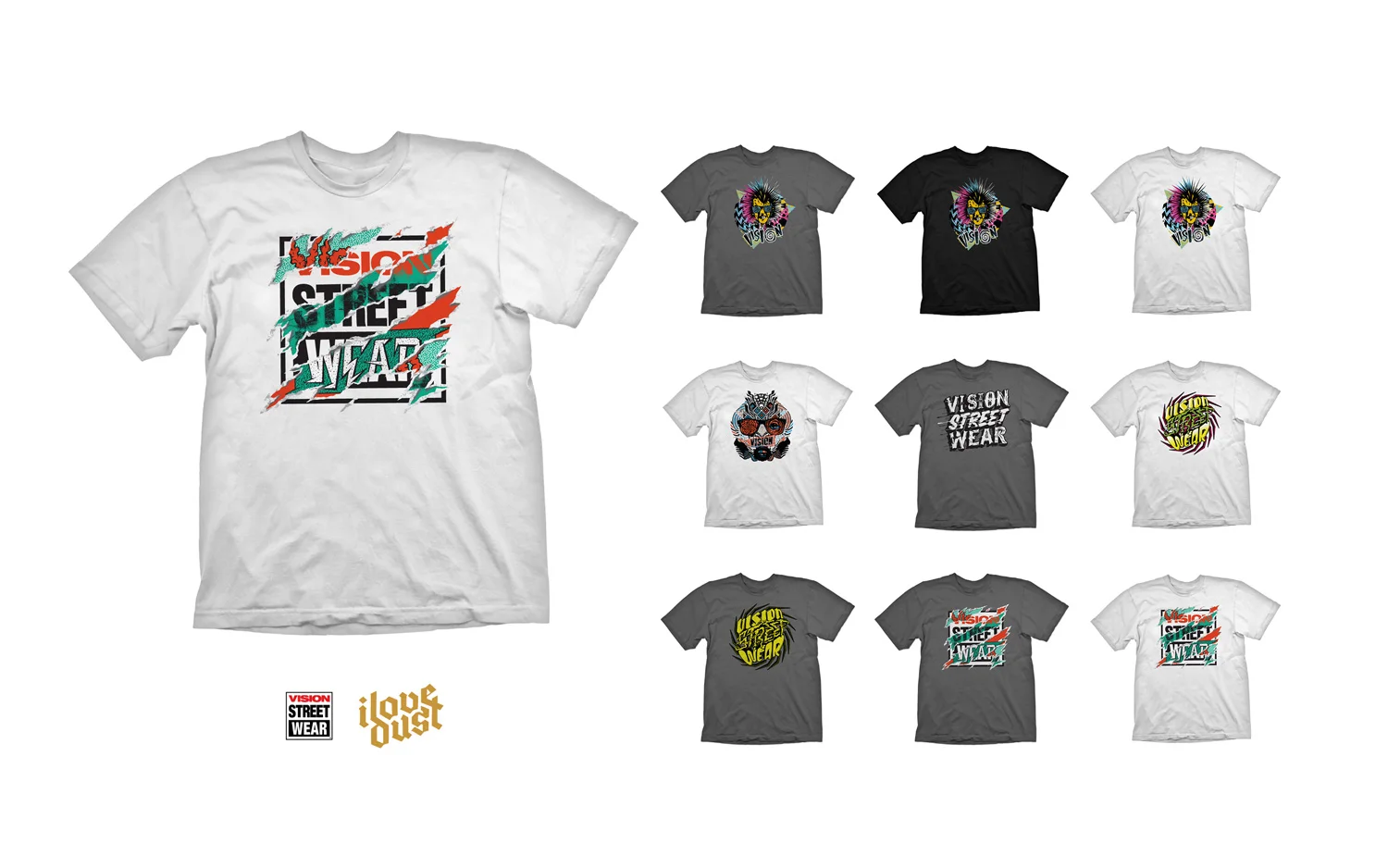 Brand collab with creative agency ILOVEDUST
