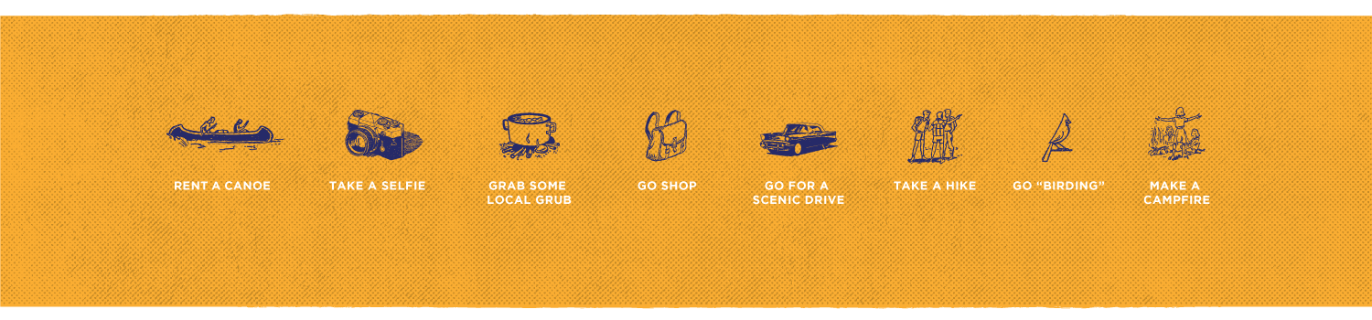 Icons created for the printed brochure