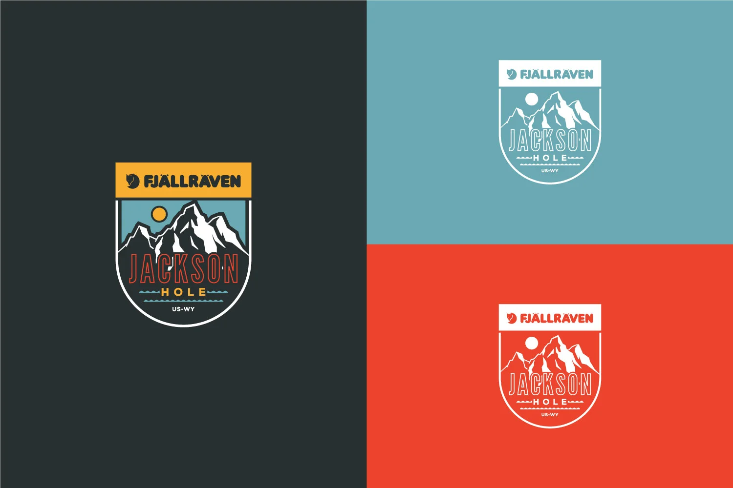 Patch design for outdoor brand Fjällräven