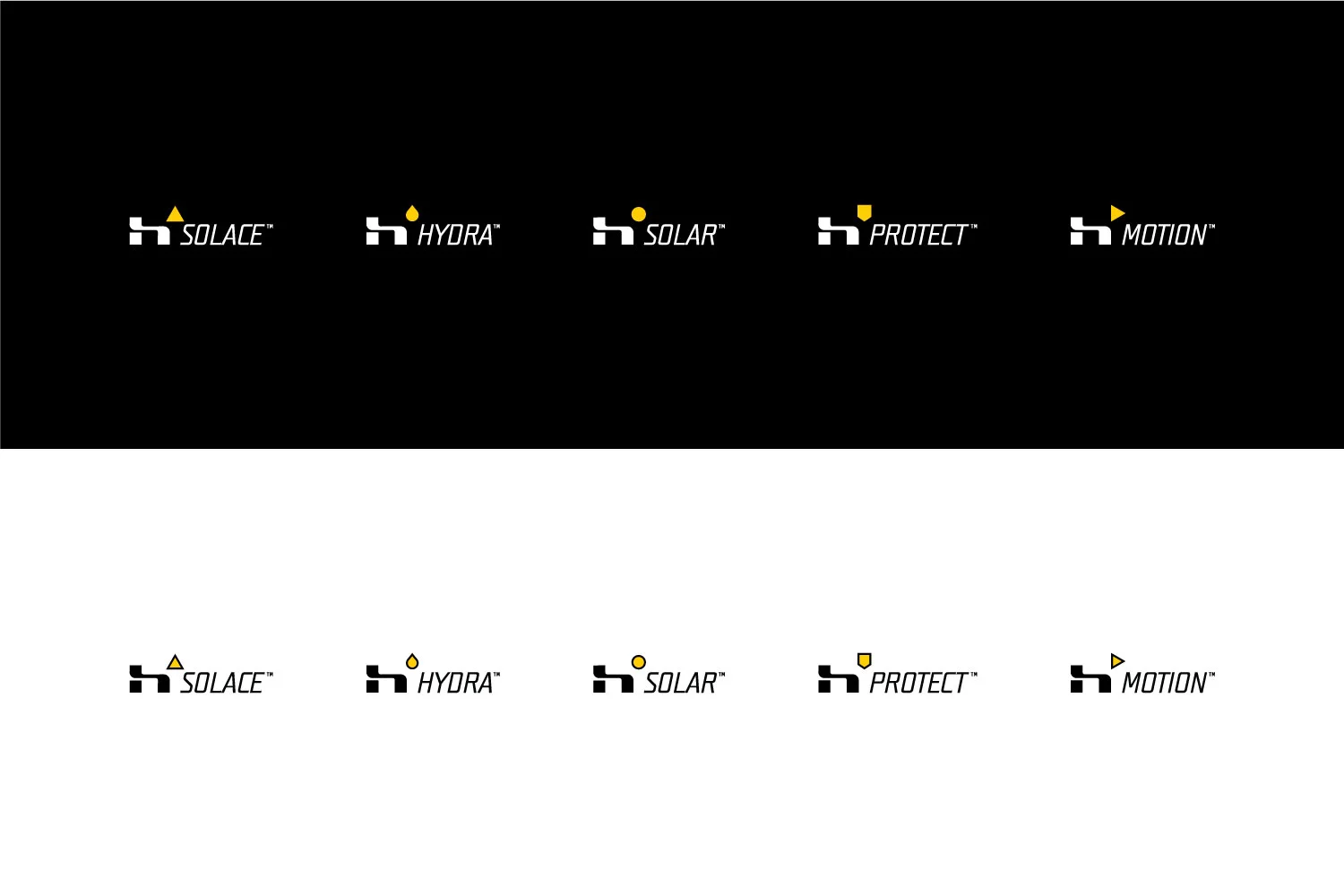  Product technology icon system 