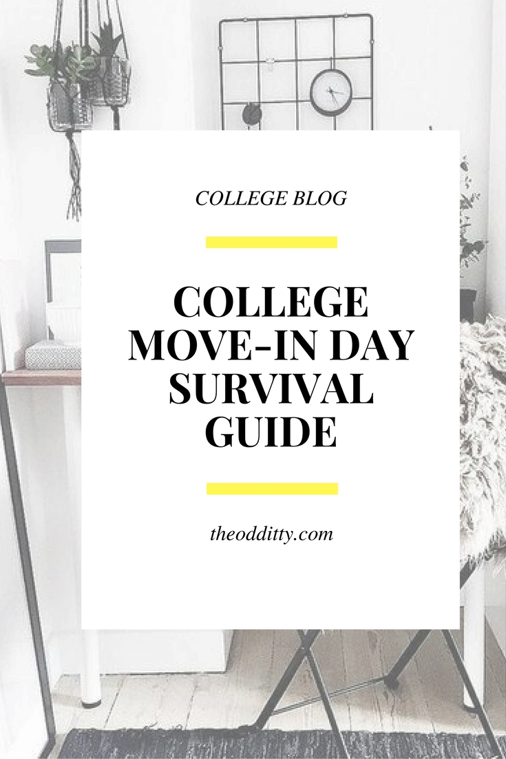 College Move-In day survival guide