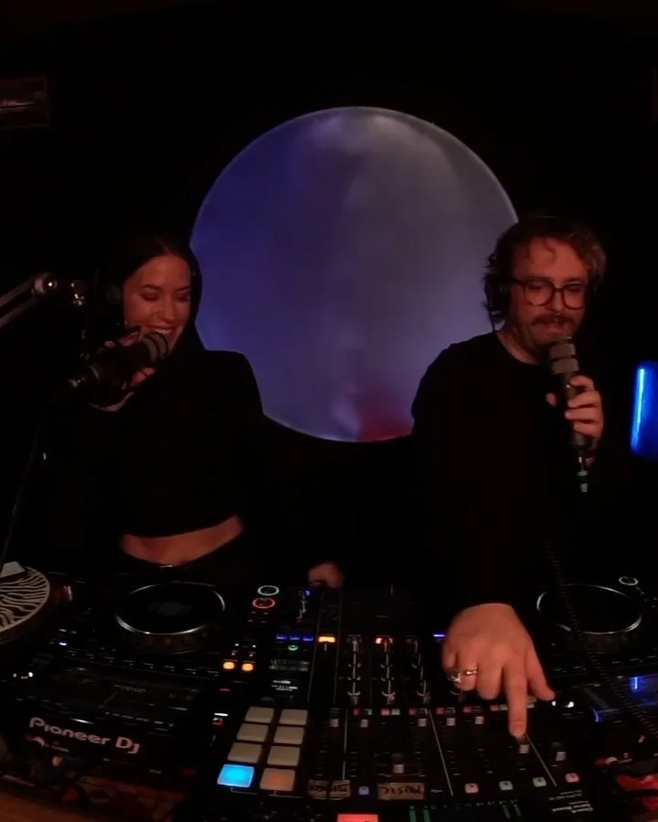 Thank you @mirella.kroes for your friendship, all the high vibrations and being an amazing studio partner 🫶🏻 So glad we both had a hangover on @wildeburg 🥹💕 

@rrfm.fm thanks for having me! My set is on YT now (check link in bio)

I will post som