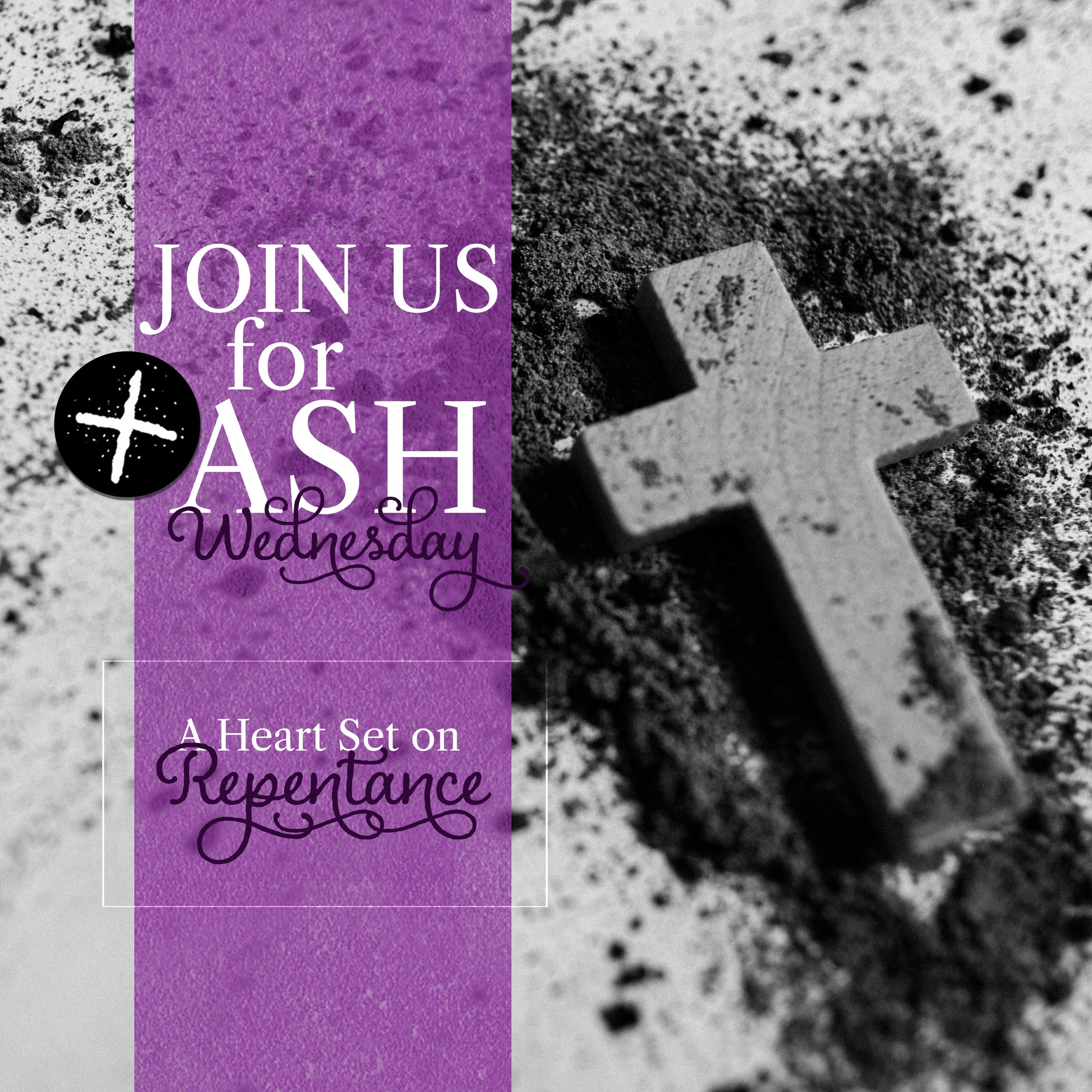 Ash Wednesday Services on February 18
