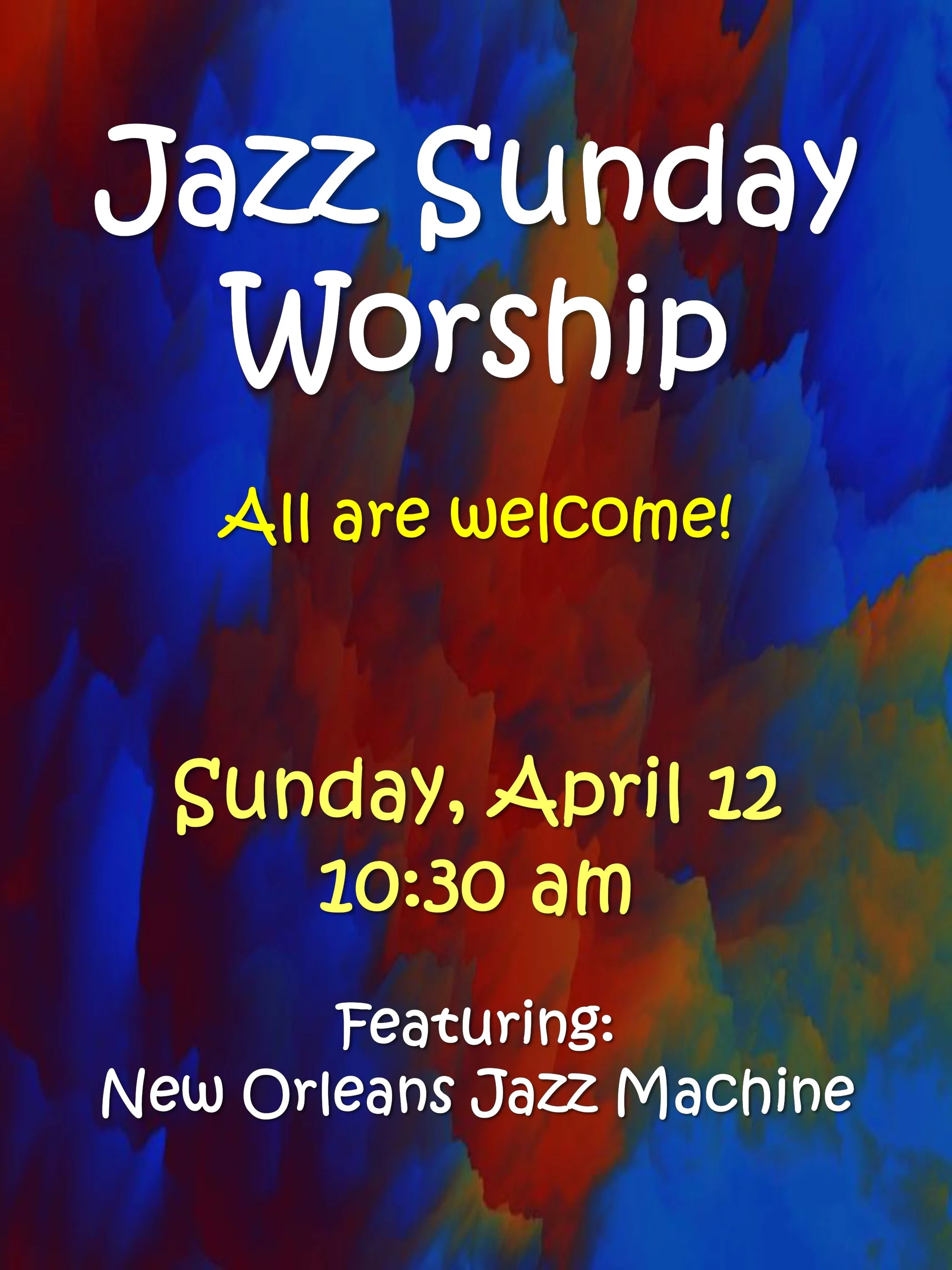 Jazz Sunday Worship - April 12