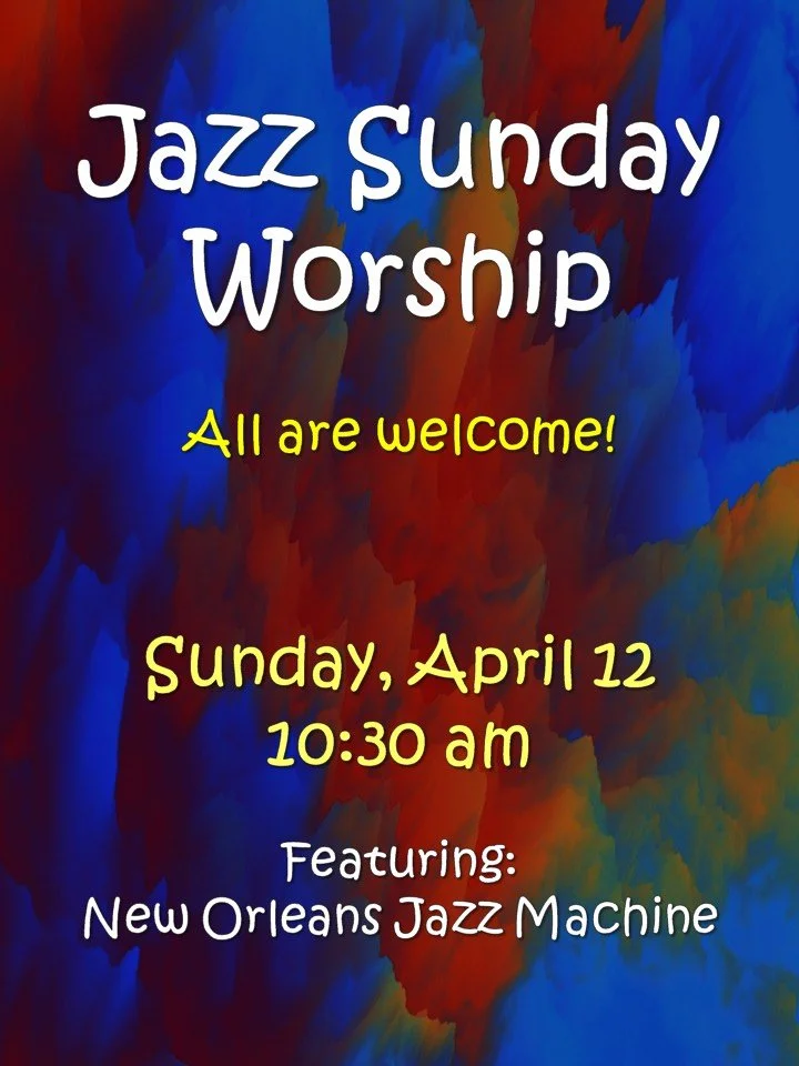 April 12, 2026 Worship - Jazz Sunday  