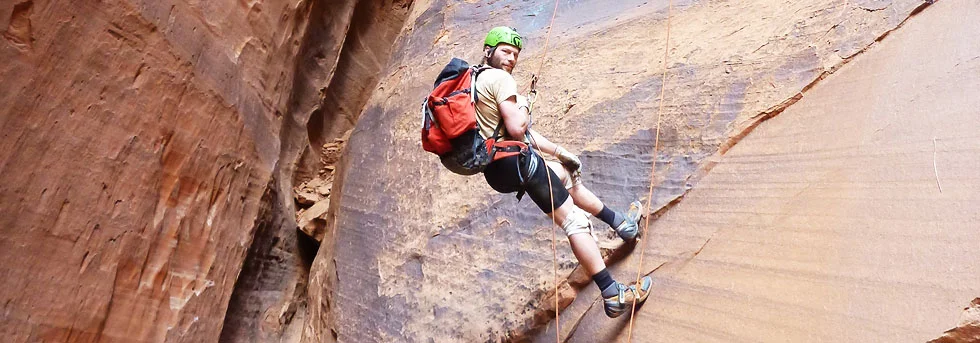 Midget Rattler, Escalante Canyoneering