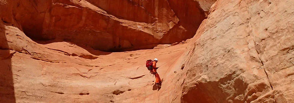 Canyoneering Glen Canyon with Zion Adventure Company Team