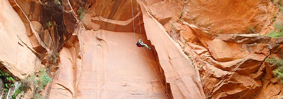 Zion Canyoneering: Grotto Canyon with Long Rappels!