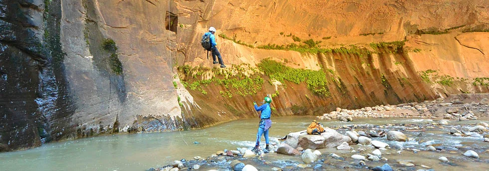 Not-Imlay Canyon with New Zealand Friends, Zion National Park, UT