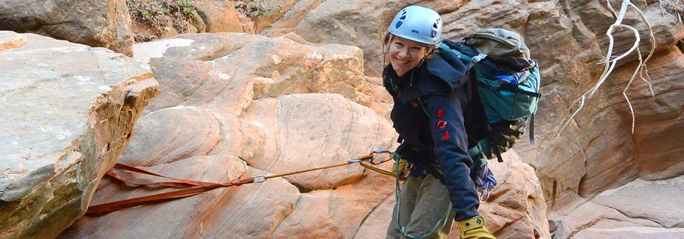 Lodge Canyon and New Anchors, Zion National Park, UT