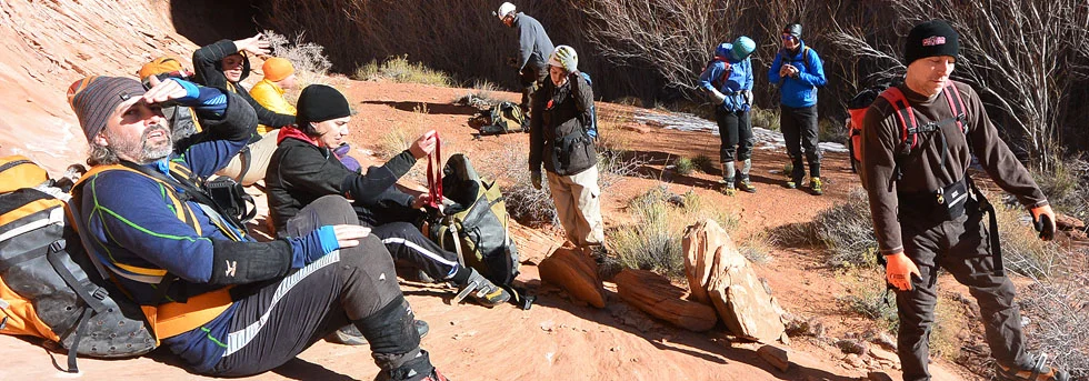 FreezeFest XIV: Hog 2 (Swine Flue) North Wash Canyoneering