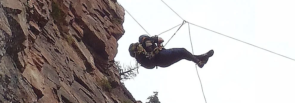Rappelling Incident in Cascade Creek, Ouray, CO
