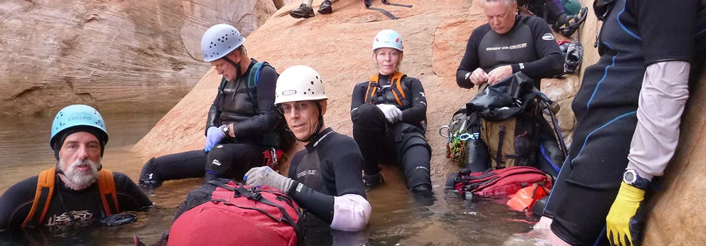 Lake Powell Canyoneering with the Merry Men of Murray