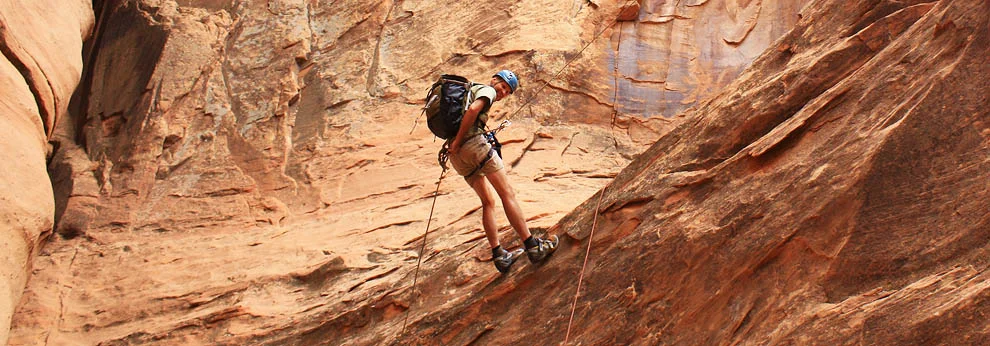 Eyedropper Canyon, a First Descent in the San Rafael Swell, Utah