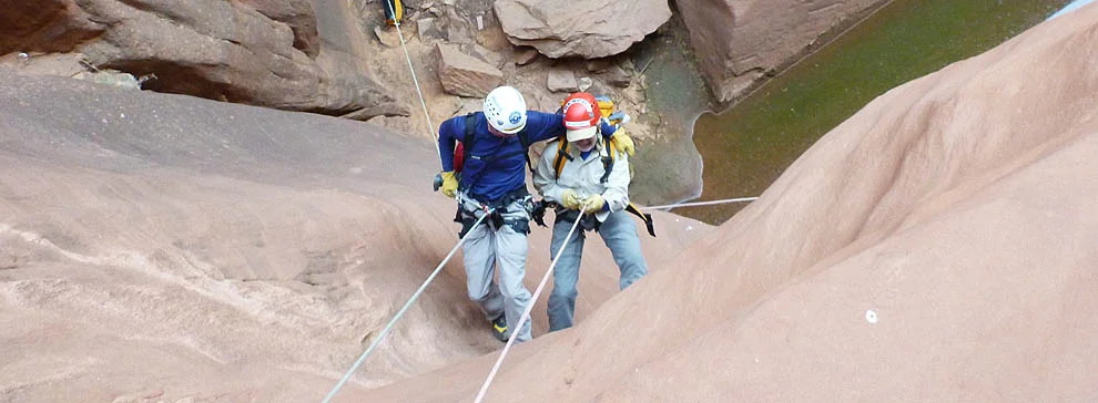 Waterholes Canyon: Canyoneering Training in Flagstaff, AZ