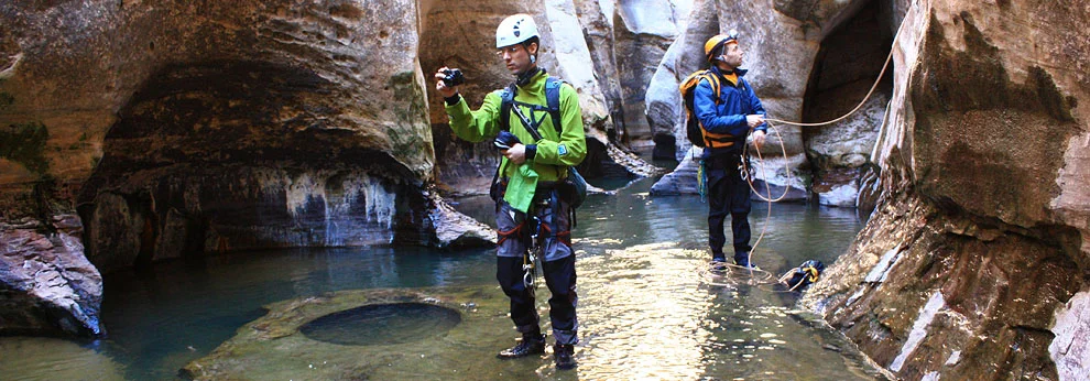 The Subway Canyon, Zion National Park in Spring