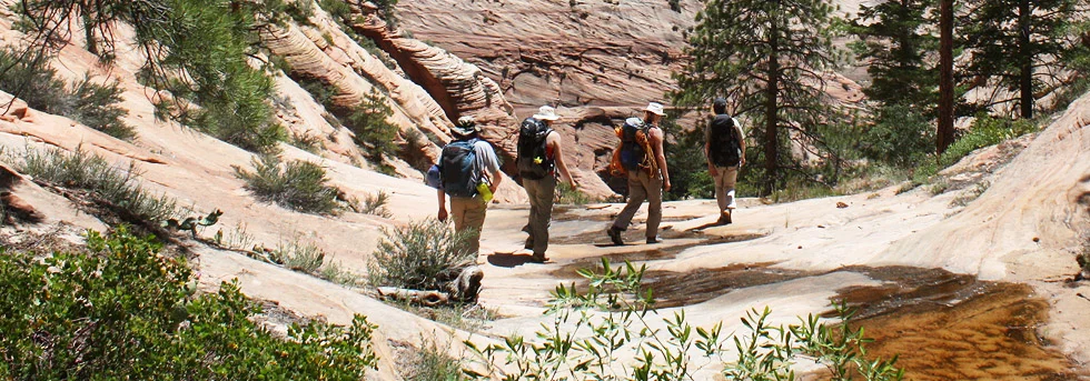 Behunin Canyon with the English Gals, Zion National Park, UT