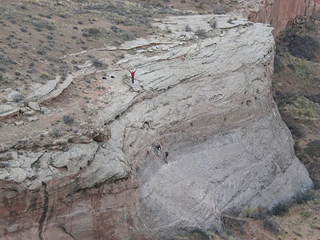 Moki step/Hueco Wall