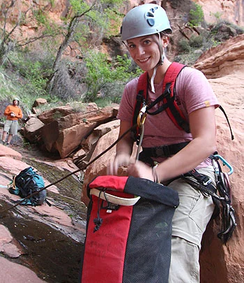 How To Stuff a Canyoneering Rope Bag