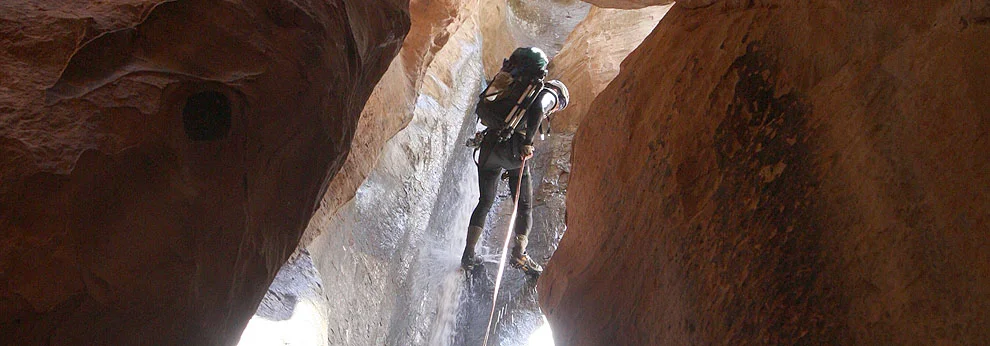 The Swiss Seat - A Simple and Safe Webbing Harness for Canyoneering