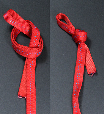 Knots for Webbing and Anchors: The Overhand on a Bight
