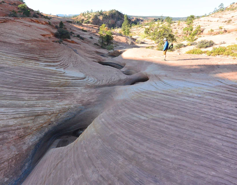 Start of the canyon